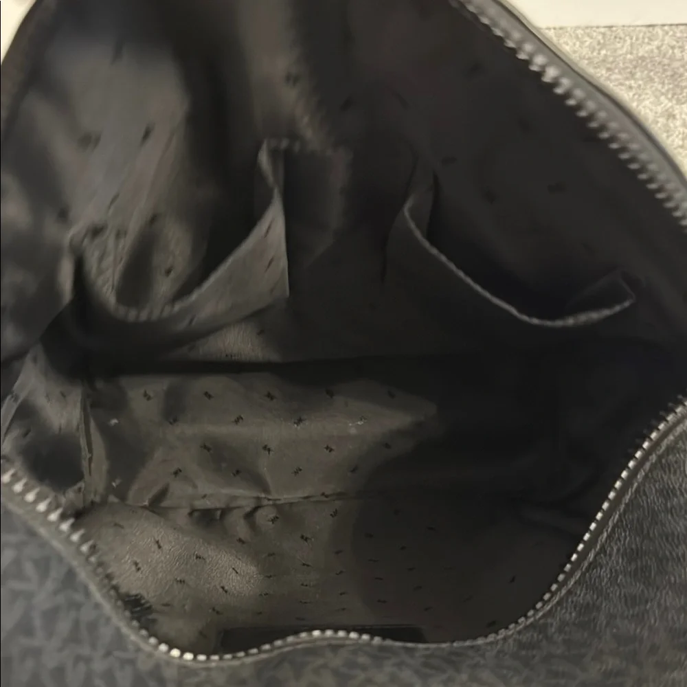 Michael Kors Black Backpack Sleek Minimalist Design - Picture 5 of 6